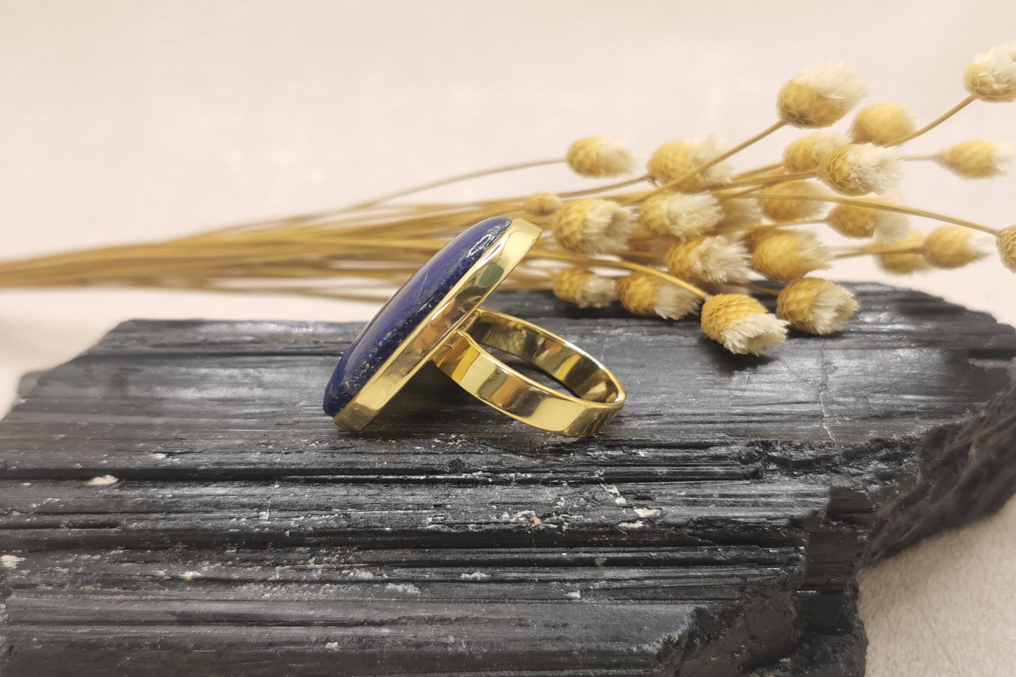 Bague Lapis lazuli "élégance"