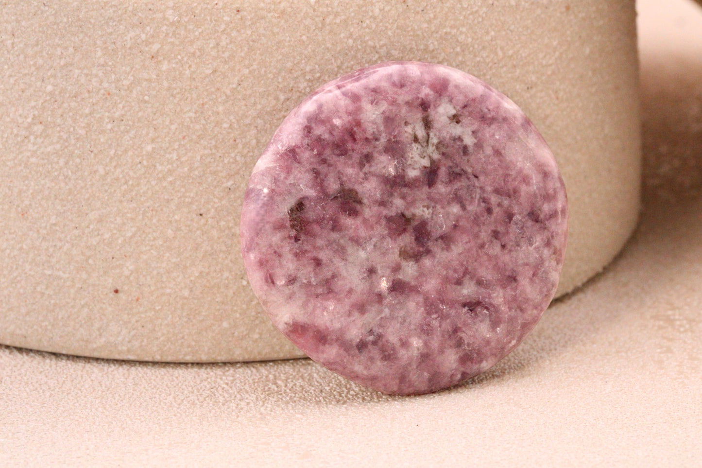 Pierre naturelle de Lépidolite