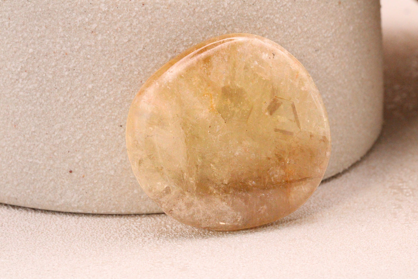 Pierre naturelle de Citrine