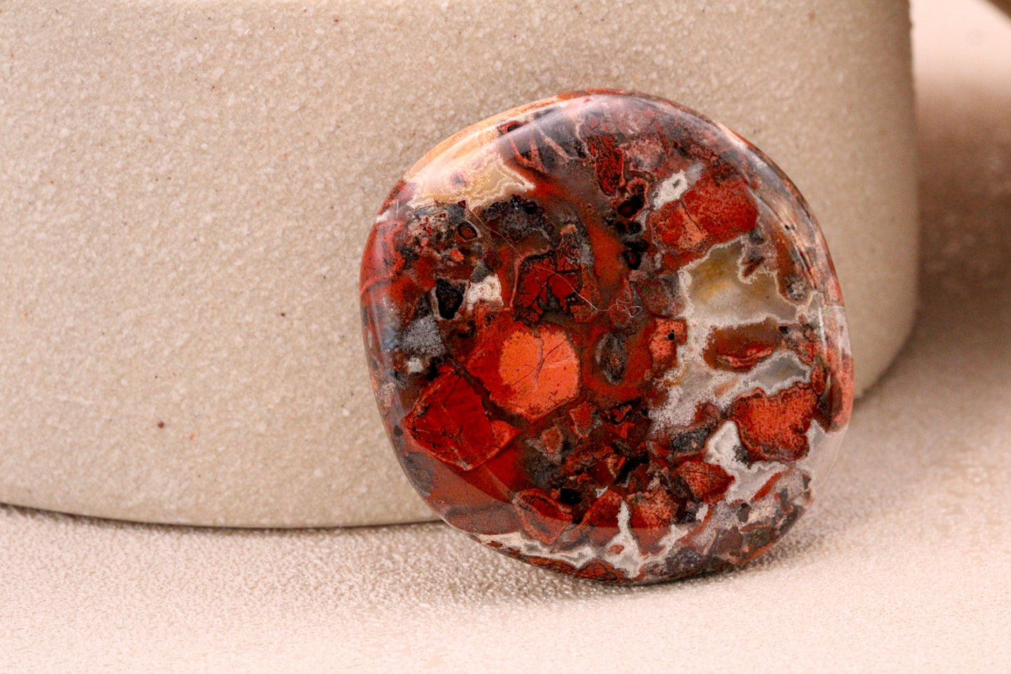 Pierre naturelle de Jaspe Bréschique