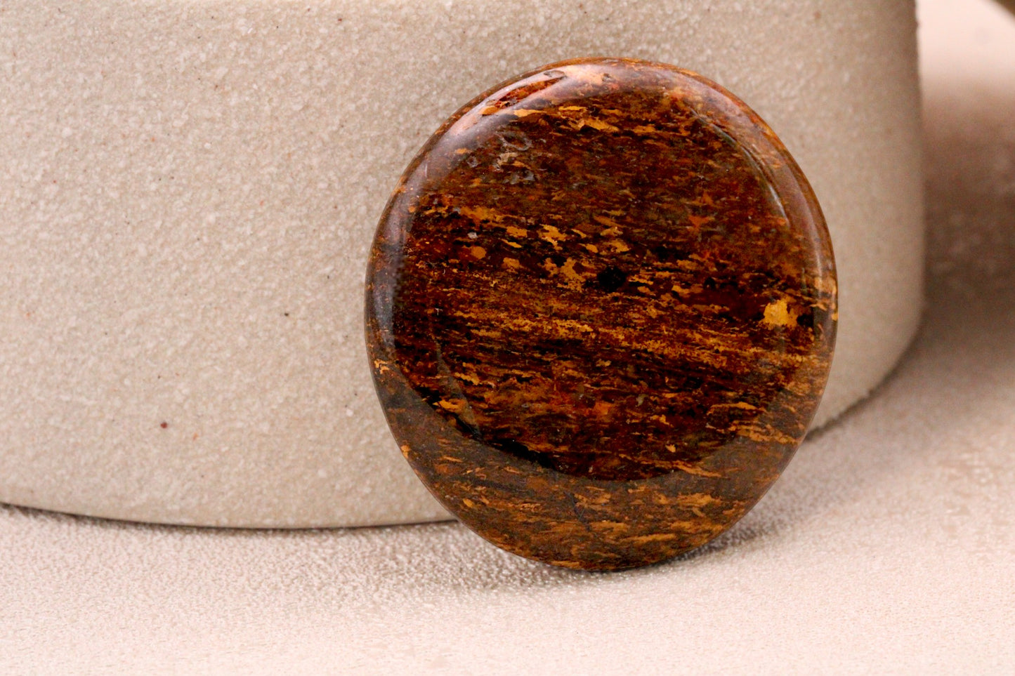 Pierre naturelle de Bronzite
