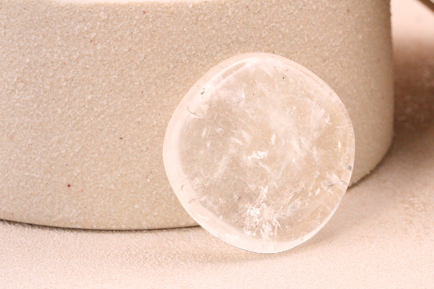 Pierre naturelle de Cristal de Roche