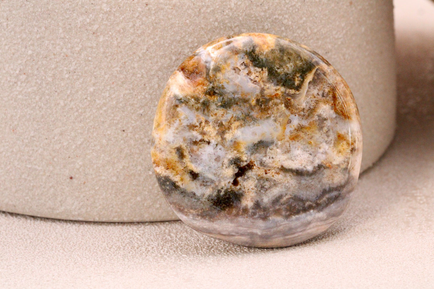 Pierre naturelle de Jaspe Océan