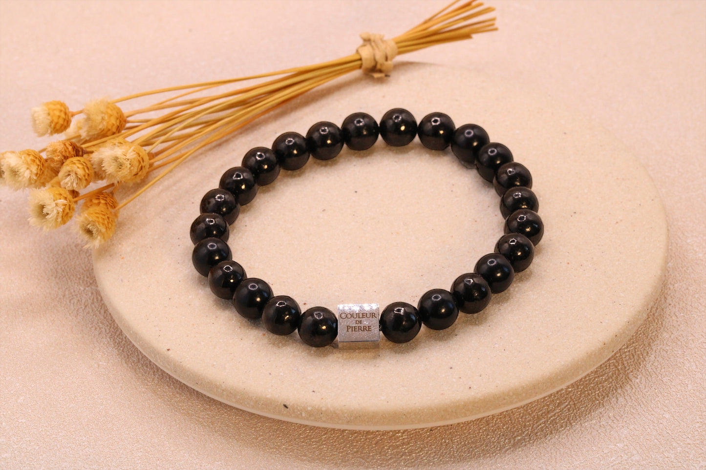 Bracelet Obsidienne Noire