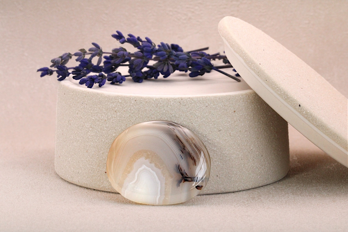 Pierre naturelle d'Agate arbre