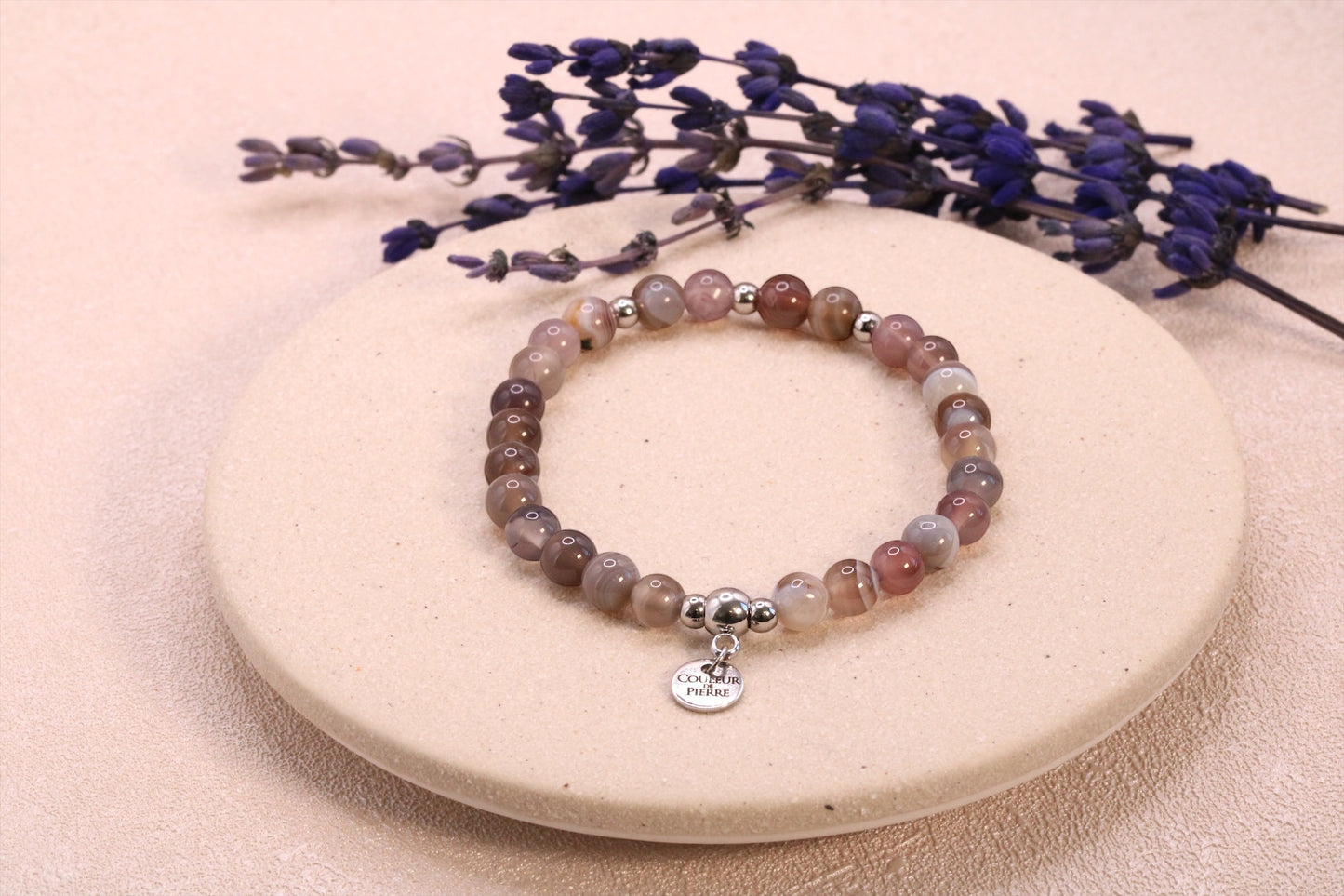 Bracelet Agate Botswana