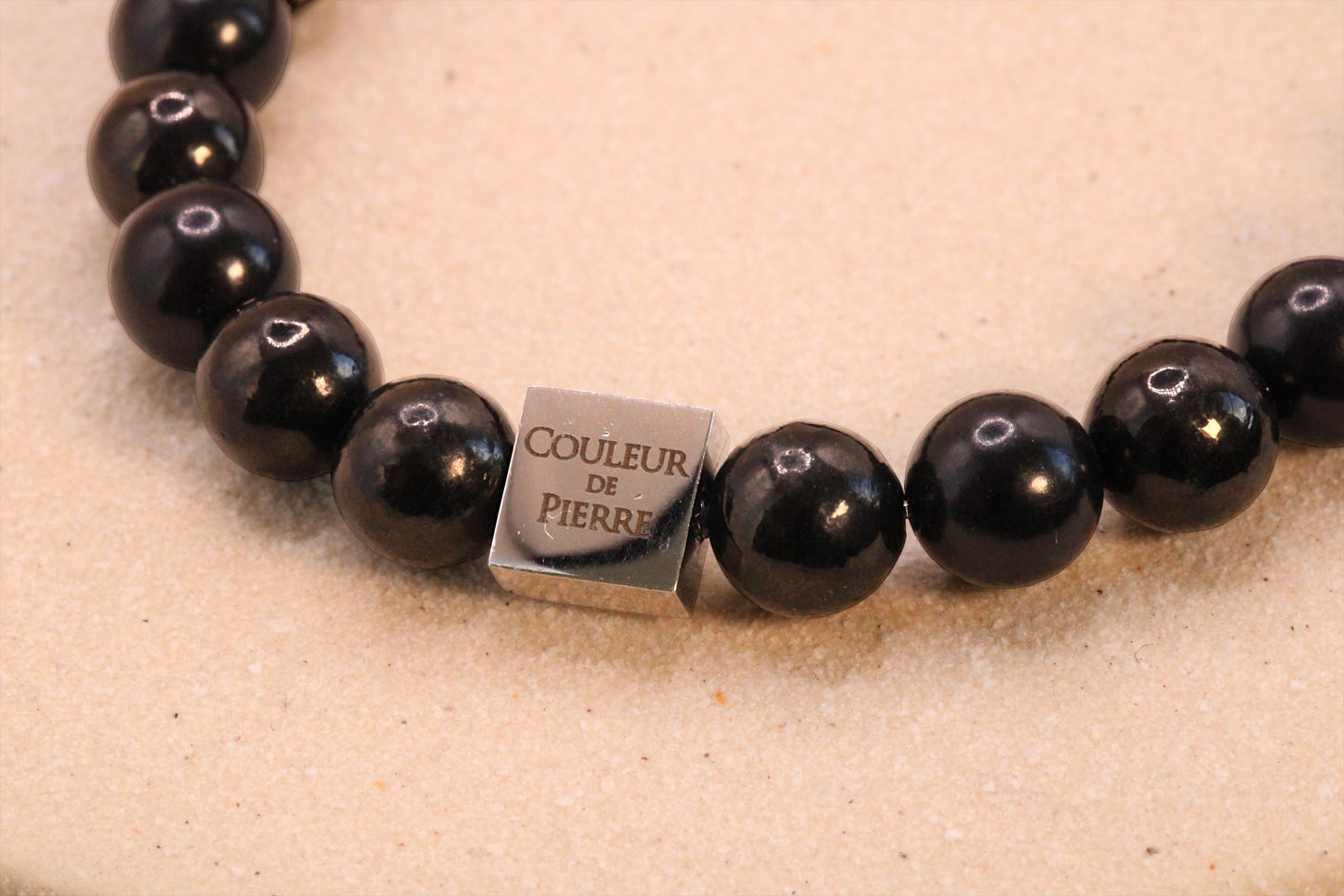 Bracelet Obsidienne Noire