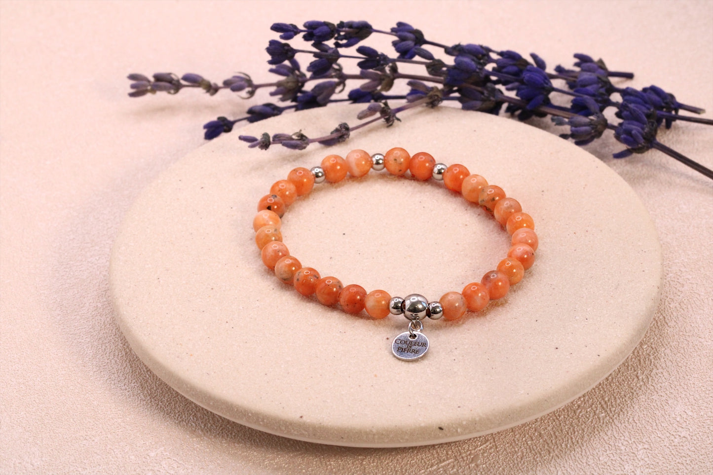 Bracelet Calcite Orange