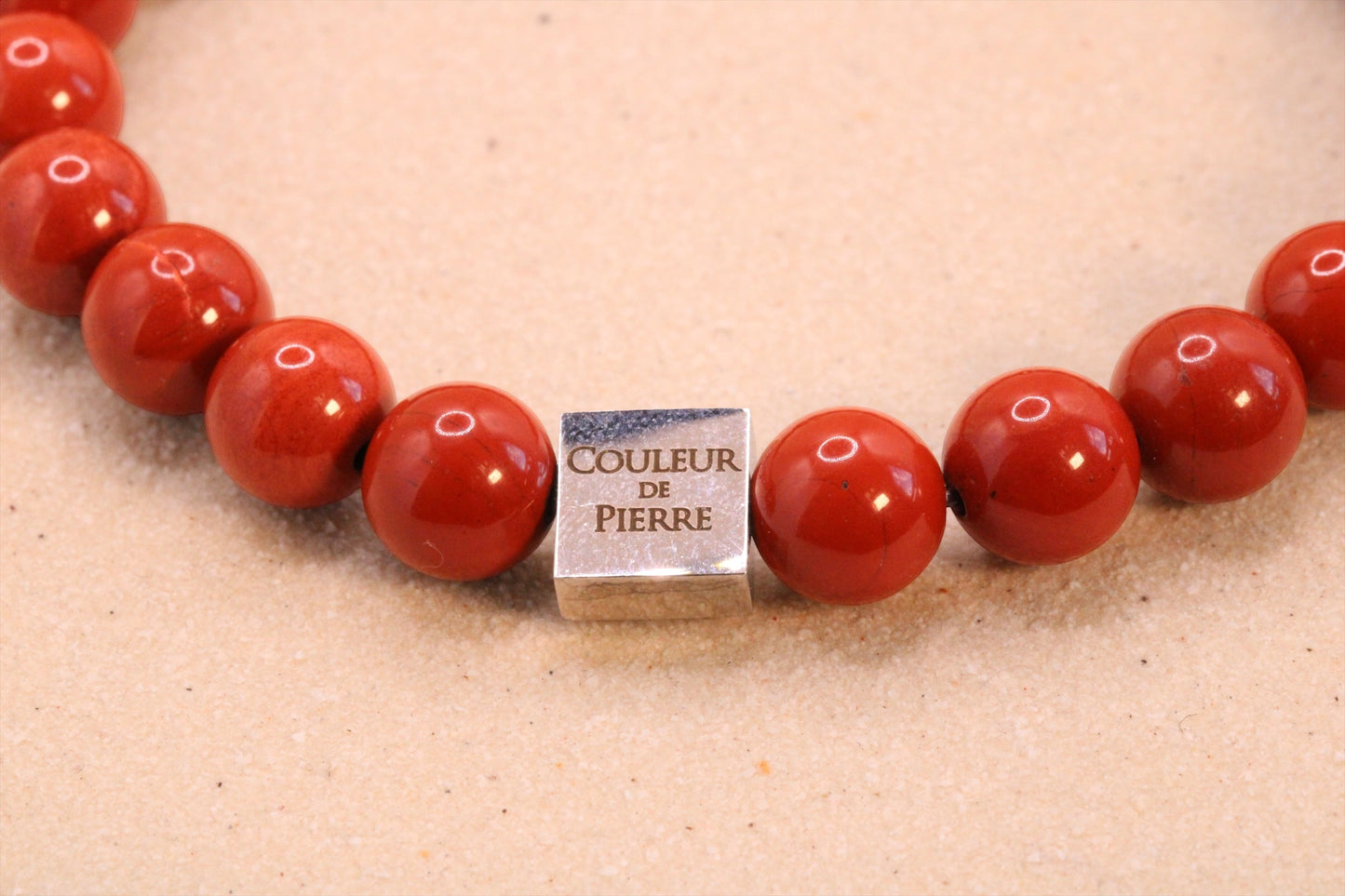 Bracelet Jaspe Rouge