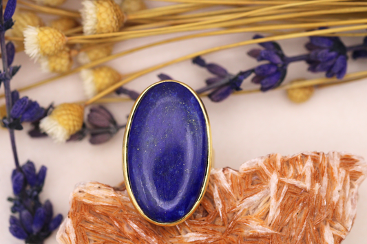 Bague en Lapis Lazuli – Sagesse et Inspiration