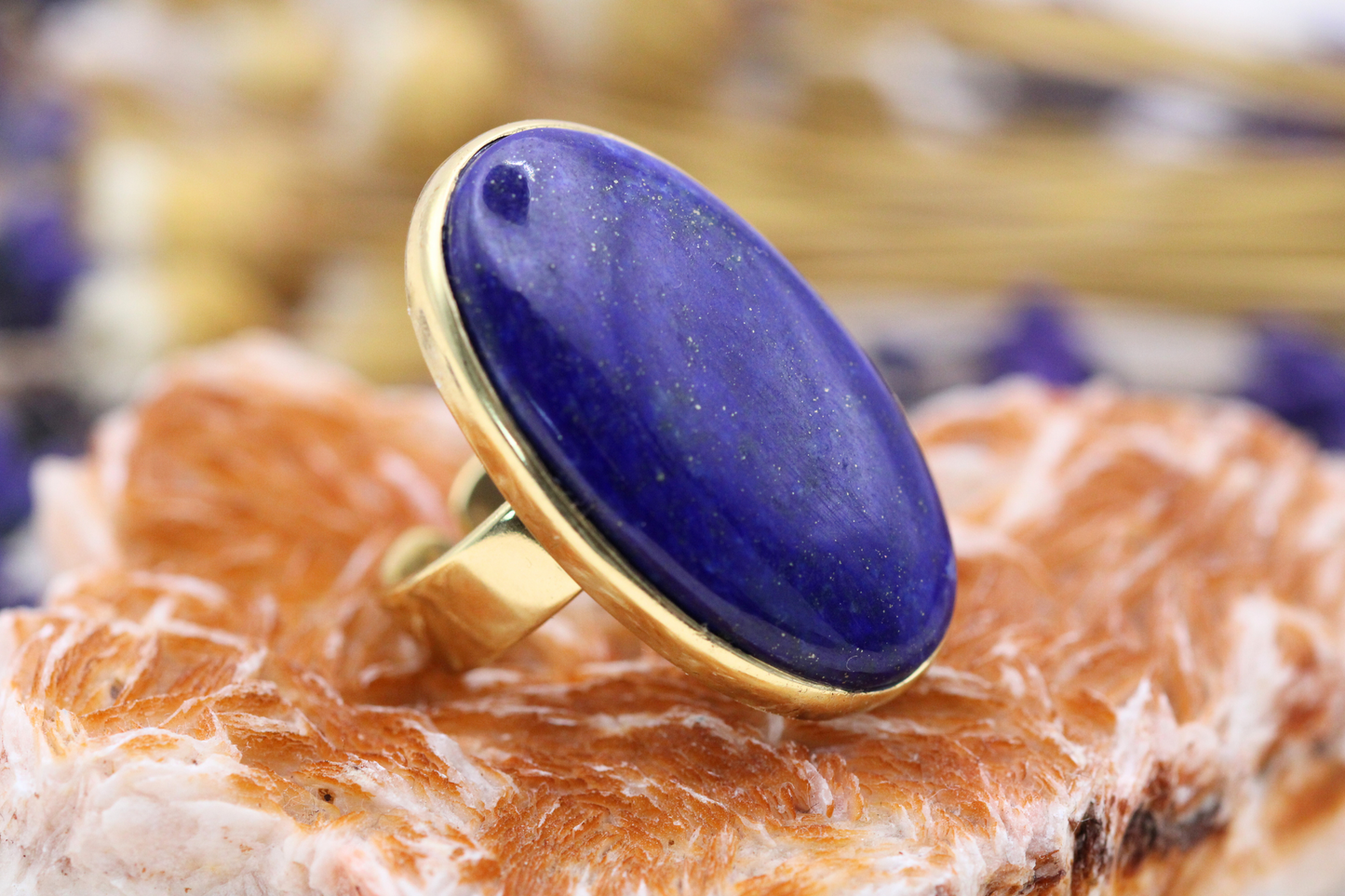 Bague en Lapis Lazuli – Sagesse et Inspiration